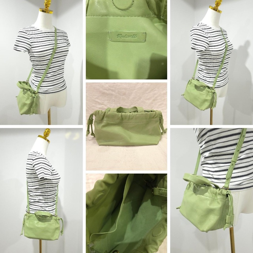 Madewell The Piazza Mini Crossbody Bag - seedling (Retail: $118)